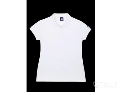 2 st. North Sails POLO TACTEL S/S W blå och vit, stl. L