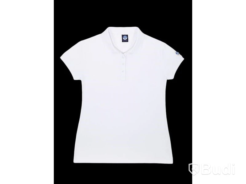 2 st. North Sails POLO TACTEL S/S W blå och vit, stl. L