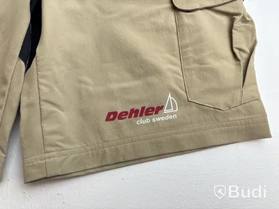 Shorts Gill UV Tec Pro, herr, stl. XL, med Dehler Club Sweden logga