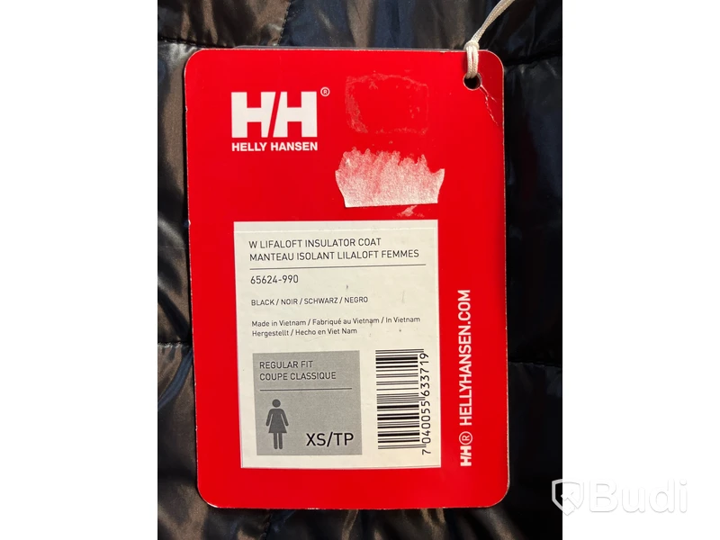 Jacka Helly Hansen Lifaloft Insulator Jacket, dam, svart stl. XS/TP