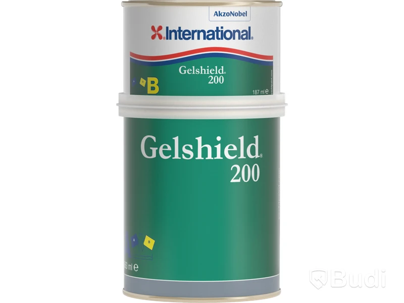 2 st. Grundfärger Gelshield 200, Grå, 750 ml