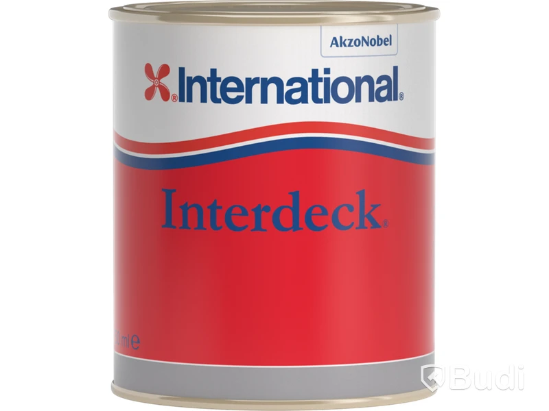 2 st. Lackfärg Interdeck Cream, 750 ml