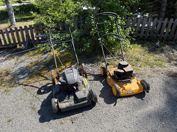 2 st gräsklippare
