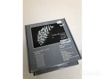 3 st LED slingor . Auktionen omstartad.
