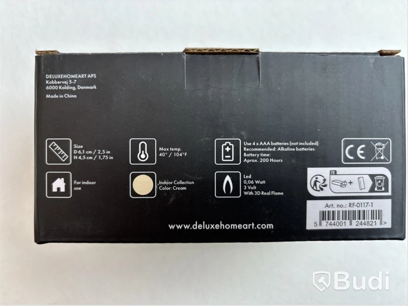 3 st LED slingor . Auktionen omstartad.