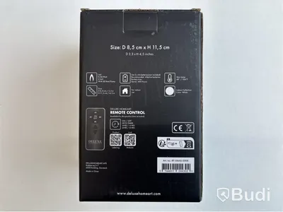 Paket med LED-ljusgranar Deluxe Homeart, olika storlekar