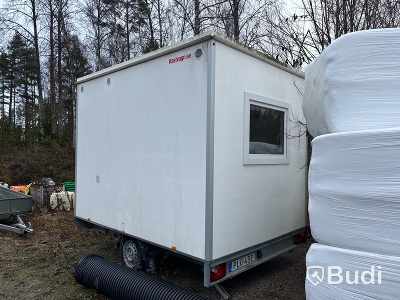 Manskapsbod/rastvagn Alro Metal  | 750 kg | 2021