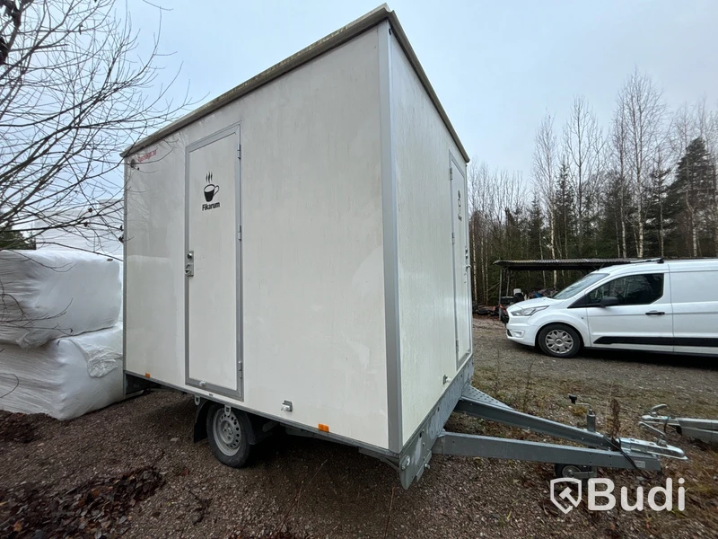 Manskapsbod/rastvagn Alro Metal  | 750 kg | 2021