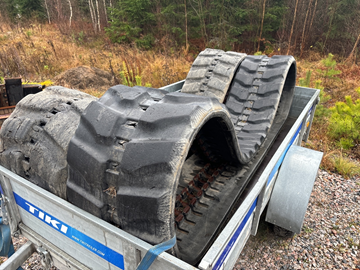 1 st gummilarv 450 mm till Wacker Neuson ET90