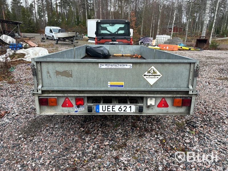 Boggiesläp Ifor Williams LT20 | 2000 kg | 2017