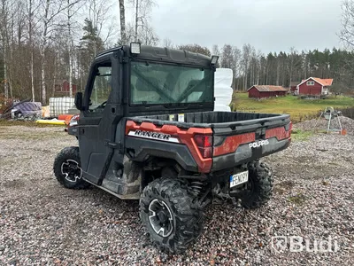 UTV Polaris Ranger XP 1000 | 750 mil | Hydraulisk plog | 2019