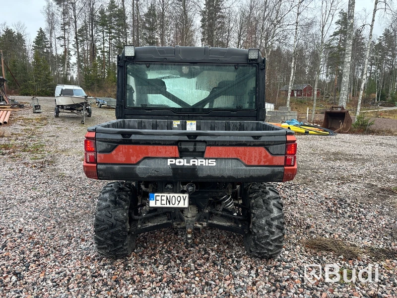 UTV Polaris Ranger XP 1000 | 750 mil | Hydraulisk plog | 2019