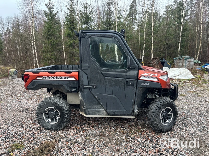UTV Polaris Ranger XP 1000 | 750 mil | Hydraulisk plog | 2019