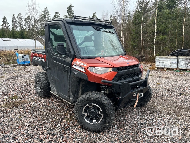 UTV Polaris Ranger XP 1000 | 750 mil | Hydraulisk plog | 2019