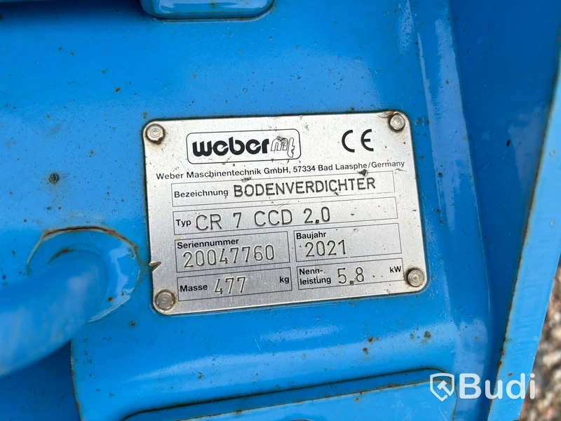 Markvibrator Weber CR 7 CCD 2.0 | 2021