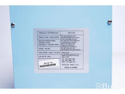 Mobile dryer - Regen-i, RG-202- Begagnad.