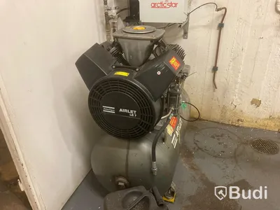 Kompressor Atlas Copco Airlet LE7 med tillhörande kyltork Zander