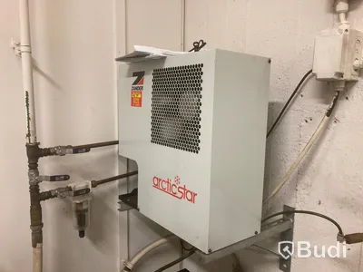 Kompressor Atlas Copco Airlet LE7 med tillhörande kyltork Zander