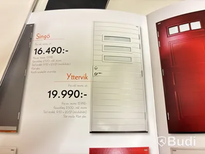 Ytterdörr Lurs Yttervik 9x21 vänster