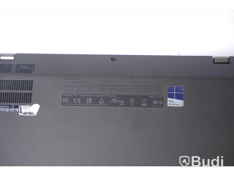Dator- Lenovo x1 Carbon, i5-5200U, 8GB RAM, 256 GB SSD (Window 10)