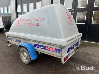 Obromsat kåpsläp Prof 1400LH | 2018