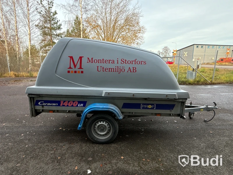 Obromsat kåpsläp Prof 1400LH | 2018