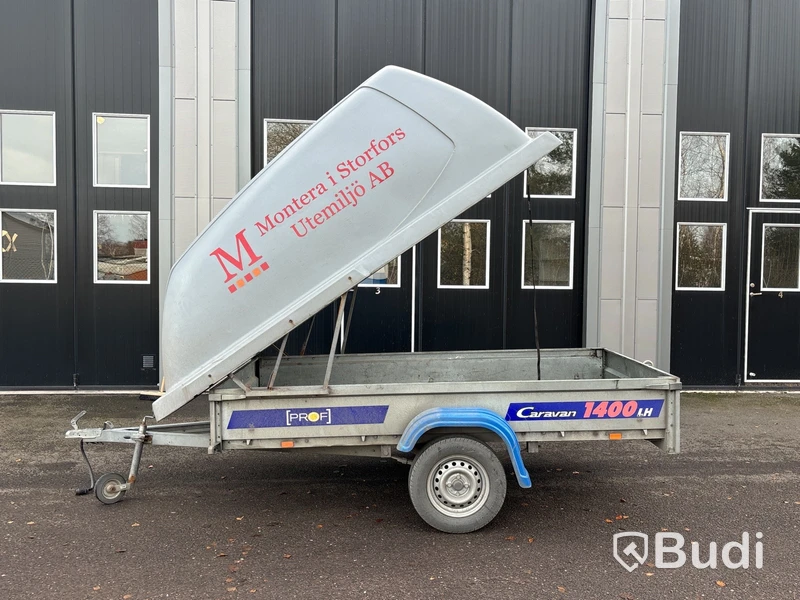 Obromsat kåpsläp Prof 1400LH | 2018