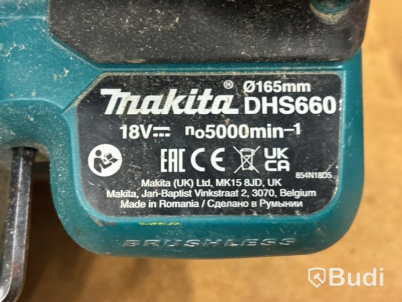 5 st batterimaskiner Makita