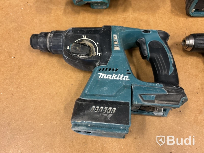 5 st batterimaskiner Makita