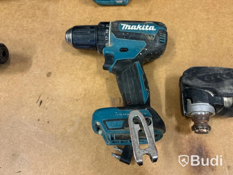 5 st batterimaskiner Makita