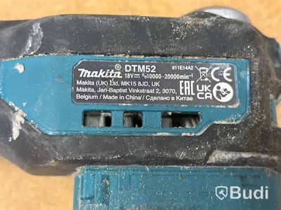 5 st batterimaskiner Makita