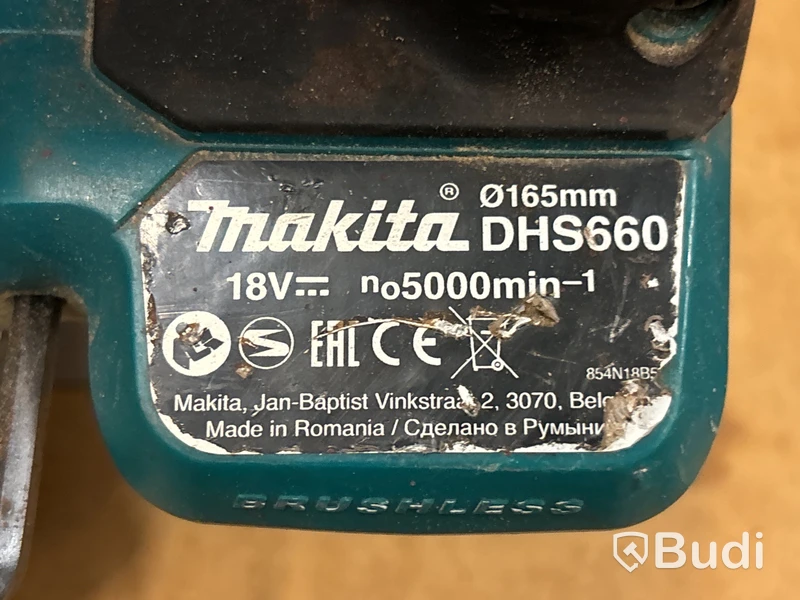 5 st batterimaskiner Makita