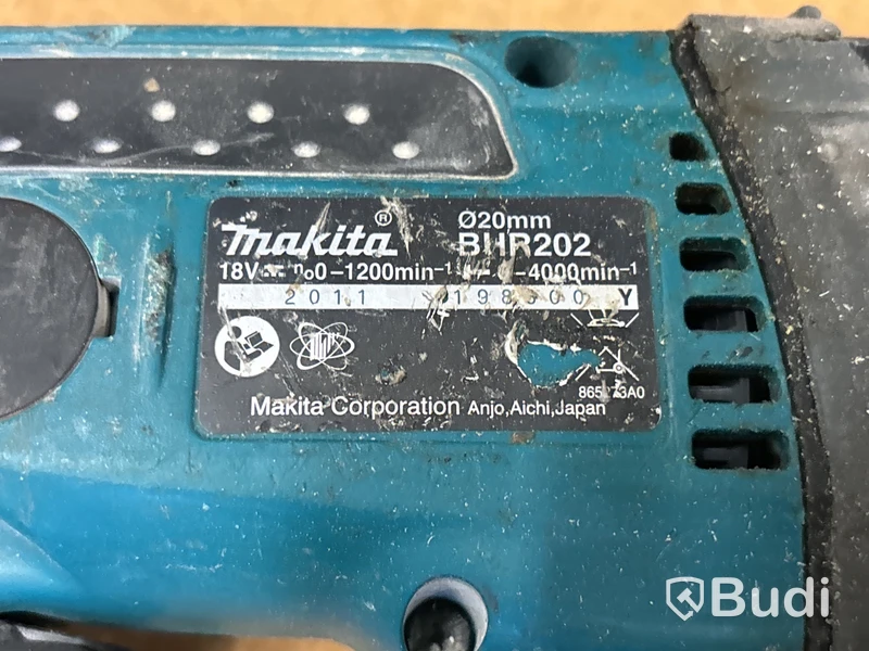 5 st batterimaskiner Makita