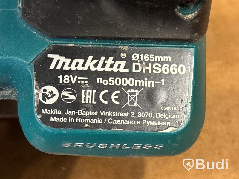 5 st batterimaskiner Makita