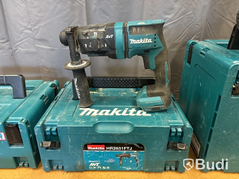 5 st batterimaskiner Makita