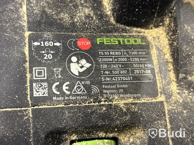 Sänksåg Festool TS 55 REBQ-Plus