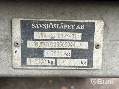 Bromsat grindsläp Sävsjösläpet SSEL750 | 2006