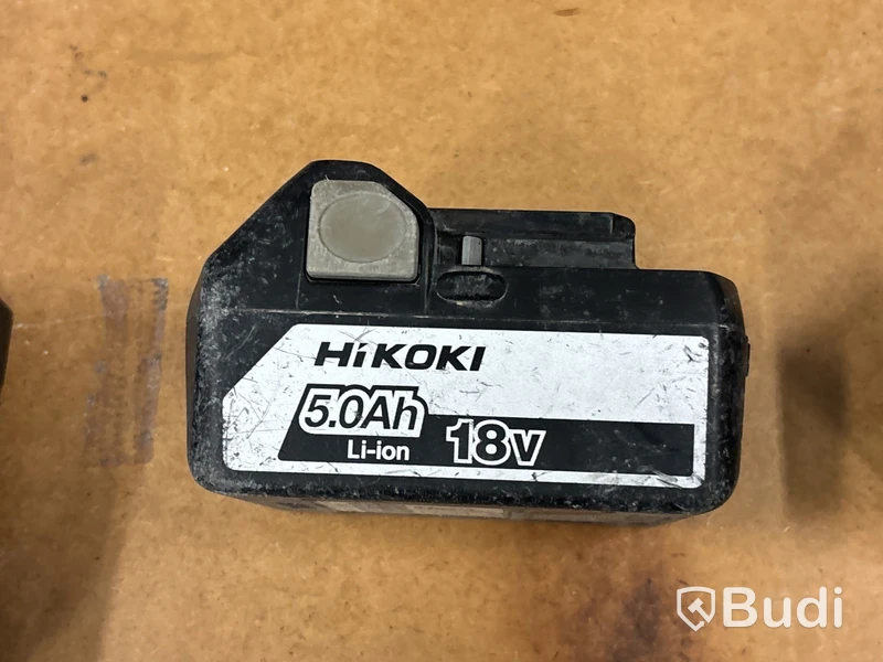 3 st batterimaskiner Hikoki