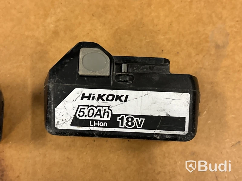 3 st batterimaskiner Hikoki