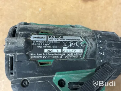 3 st batterimaskiner Hikoki