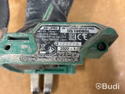 3 st batterimaskiner Hikoki