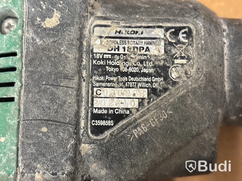 5 st batterimaskiner Hikoki