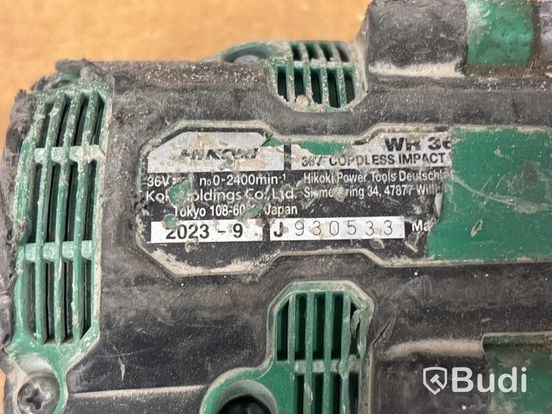 5 st batterimaskiner Hikoki