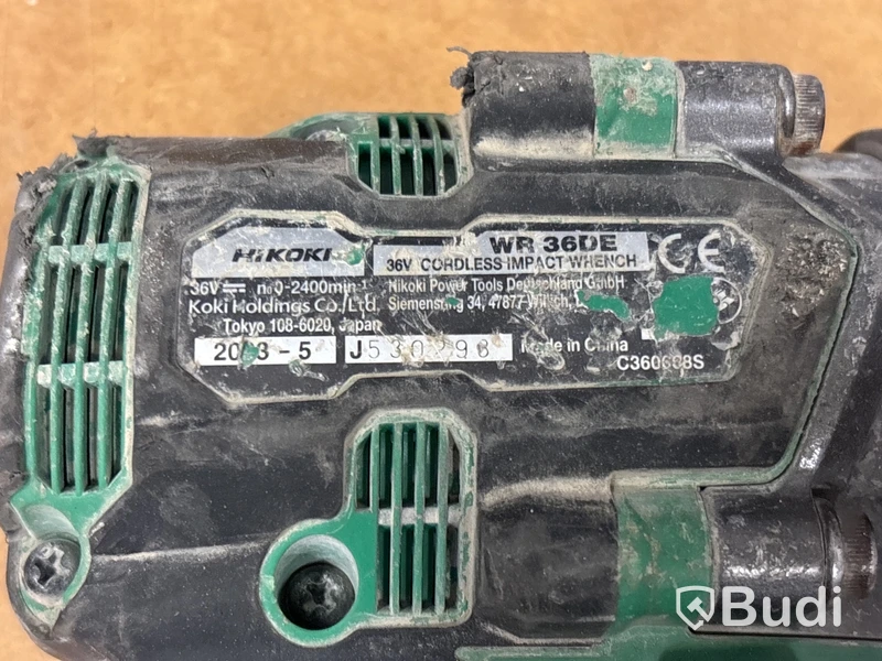 5 st batterimaskiner Hikoki