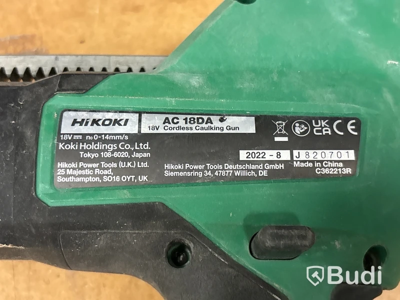 5 st batterimaskiner Hikoki