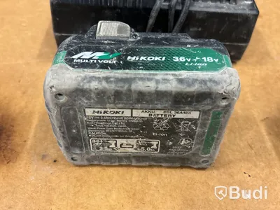 3 st batterimaskiner Hikoki