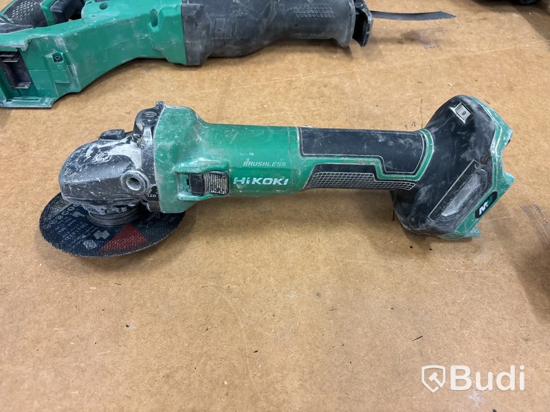 3 st batterimaskiner Hikoki