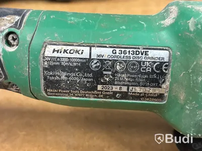 3 st batterimaskiner Hikoki