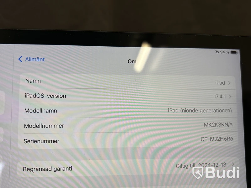 iPad gen 9 (A2602) 64 GB