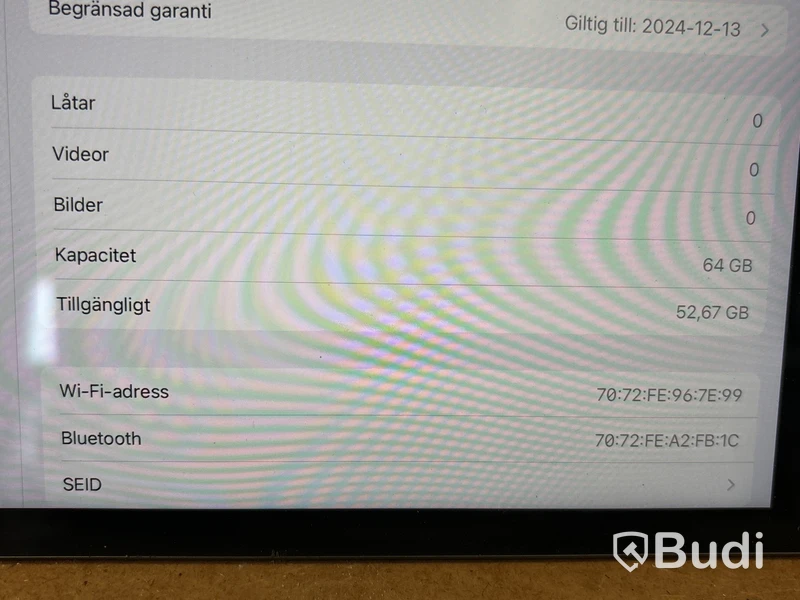 iPad gen 9 (A2602) 64 GB